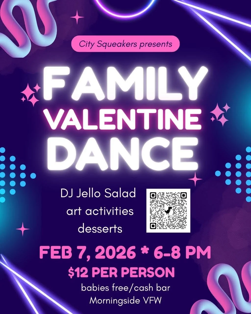 Family Valentine Dance Party — MORNINGSIDE AREA COMMUNITY COUNCIL